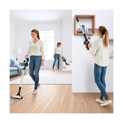 Bosch BCS61113 18V Şarjlı Dikey Süpürge – Hafif Kompakt Tasarım, HEPA ve Siklon Filtre ile Güçlü Temizlik - Görsel 5