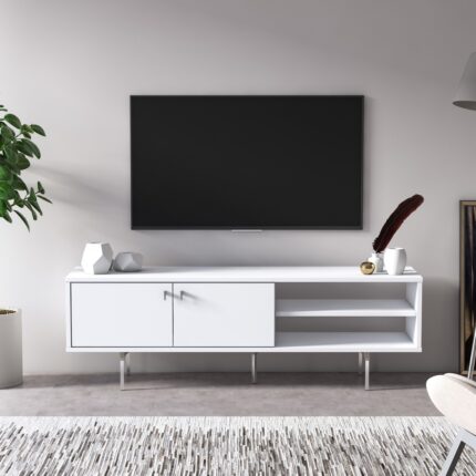 Ruum Store  Kros Tv Ünitesi Opak Beyaz