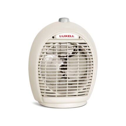 Luxell 2000W Fanlı Isıtıcı – Ev ve Ofis Kullanımına Uygun, 2 Kademeli Isıtma/Soğutma, Otomatik Kapanma ve Yanmaz Gövde