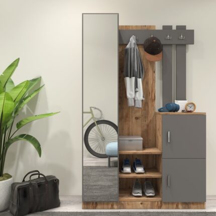 Robin Home Lenka Vestiyer Portmanto Ayakkabılık