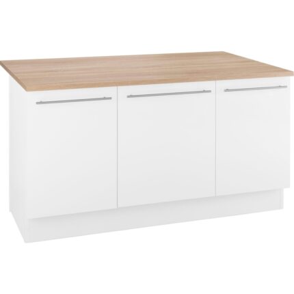 T Designo MDF Suntalam Mutfak Dolabı 150x40x85 cm Tezgahlı Modern Depolama ve Hazırlık Ünitesi - Görsel 2