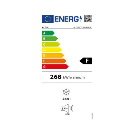 Altus AL 708 F Enerji Sınıfı 244 Lt Derin Dondurucu - Görsel 4