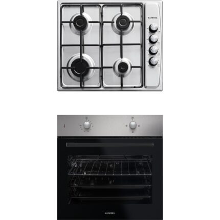 Kumtel Inox Ankastre 2 Li Set (Fırın-Ocak)