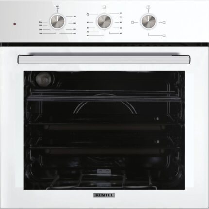 Kumtel Beyaz Aspiratörlü Dizayn Ankastre Set (B66-S2 (MT) + KO-40TAHDF + DS6-905W) - Görsel 4