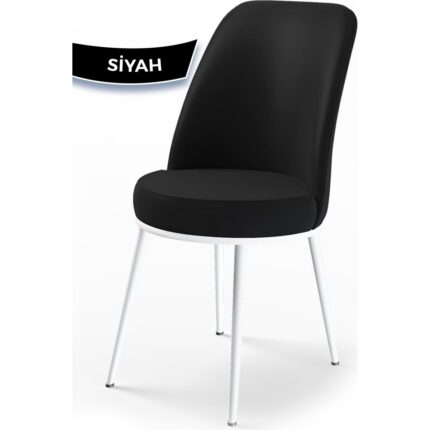 Canisa Concept Nil Serisi, Beyaz Masa 70X110  Sabit Yemek Masası Takımı, 4 Sandalye - Görsel 3