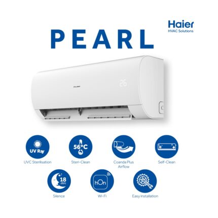 Haier Pearl AS35PBAHRA/1U35YEGFRA A++ 12000 BTU Duvar Tipi Inverter Klima - Görsel 2