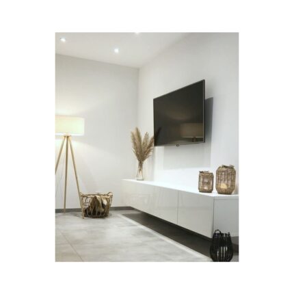 JoyBros Joy Tv Ünitesi Tv Sehpası Alt Modül Beyaz 240 Cm Mdf JOY TV ÜNİTESİ - Görsel 3