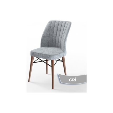 Canisa Concept Nef Serisi 70X114 Açılabilir Mdf Barok Ahşap Desen Mutfak Masa Takımı 4 Sandalye - Görsel 4