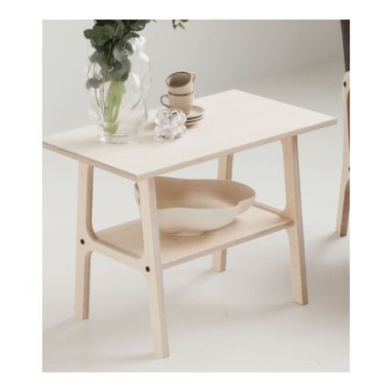 Zeo Wood Design Doğal Ahşap Orta Sehpa - Görsel 5