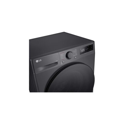 LG F4Y5EYWYJ.AMBPLTK A Enerji Sınıfı 11KG 1400 Devir Çamaşır Makinesi Siyah - Görsel 2