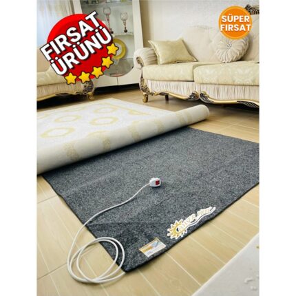 Ömser Hot 180 x 320 cm  Keçeli Elektrikli Halı Altı Isıtıcı Yerden Isıtma (Floor Heating)