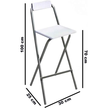 Weblonya Bar Sandalyesi Mutfak Sandalyesi Katlanır Sandalye 5052 - Görsel 3