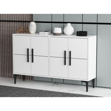 Mert Sert Mobilya Lavel 120CM Konsol, Tv Sehpası, Tv Ünitesi, Kahve Köşesi, Banyo Dolabı, Çok Amaçlı Dolap,ayakkabılık - Görsel 2