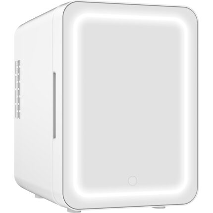 Mioji Mio 212 4L LED Işıklı Kozmetik Makyaj Krem Sıcak ve Soğuk Ayarlı Taşınabilir  Fridge Mini Dolap - Görsel 5
