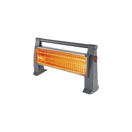Kumtel Luxell Lx-2820 Quartz Elektrikli Isıtıcı 1500 W – Ayarlanabilir Isı Kademeli, Siyah, Ev ve Ofis Kullanımına Uygun