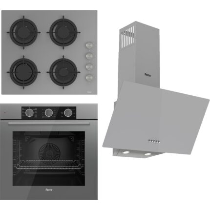 Ferre Fryart Basıc Serisi Gri Set (CS208 + QXE62CPR+D088 )