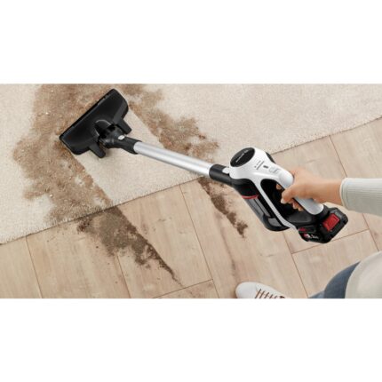 Bosch BCS61113 18V Şarjlı Dikey Süpürge – Hafif Kompakt Tasarım, HEPA ve Siklon Filtre ile Güçlü Temizlik - Görsel 2