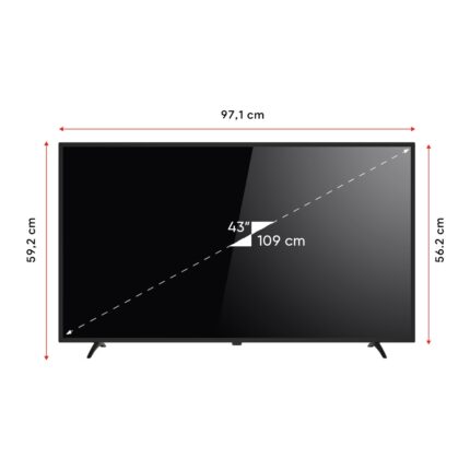 Next YE-43020G6 43" 109 Ekran Full HD LED TV - Görsel 3