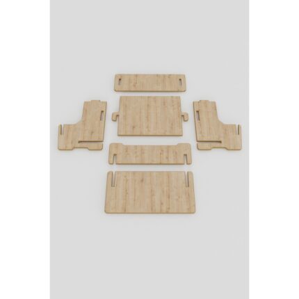 Zeo Wood Design Çok Amaçlı Kutu Oyuncak Kutusu Oyuncak Dolabı - Görsel 4