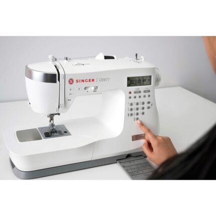 Singer Elite CE677 Elektronik Dikiş Makinesi Tek İplik ile Gelişmiş Özellikler - Görsel 5