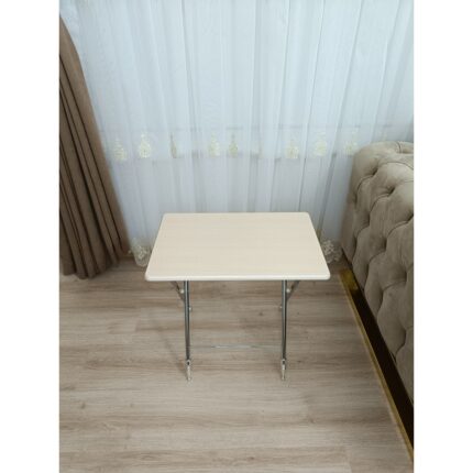Evko Mobilya Çanta Zigon Sehpa, 4'lü Sehpa, Zigon Sehpa, Servis Sehpası, Mdf Mebran Sehpa, Katlanır Sehpa, Krom - Görsel 3