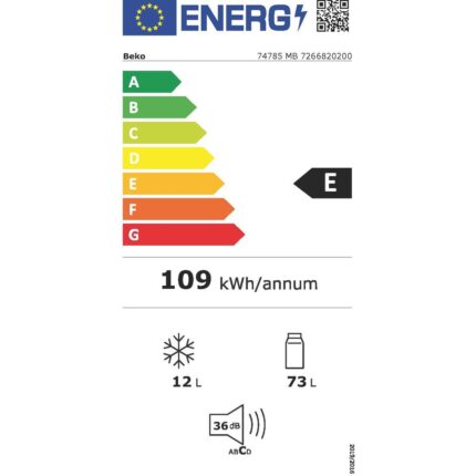 Beko 74785 MB Mini Buzdolabı - Görsel 5