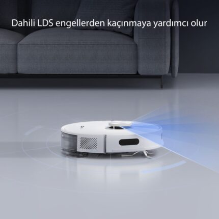 Ezviz RE4 Plus Akıllı Robot Süpürge, Paspas ve Süpürme, Otomatik Toz Boşaltma, Extra Büyük 4Lt Toz Torbası, Halı Tanıma (Ezviz Türkiye Garantili) - Görsel 4