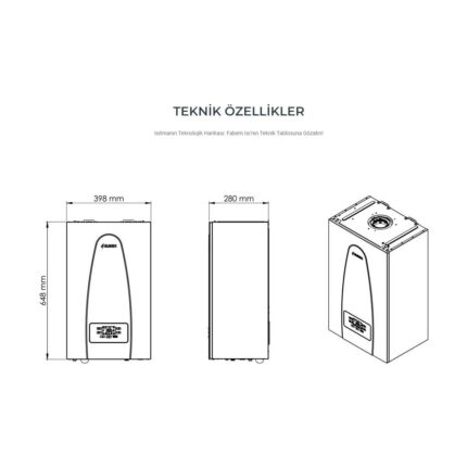 Fabem Albatros 24KW  Tam Yoğuşmalı Kombi - Görsel 5