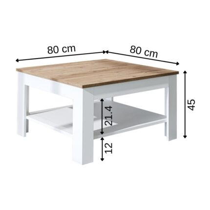Roomart Helsinki Orta Sehpa 80 cm - Görsel 3