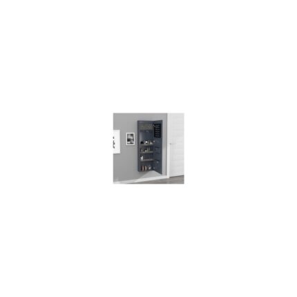 Decobox Paris LED Aydınlatmalı Boy Aynalı Takı Dolabı Sarı Işık - Görsel 3