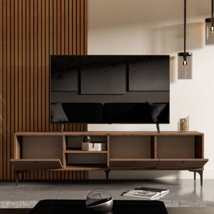 Mezza 1360 Vision Tv Ünitesi Hat - Kaplan Rengi - Görsel 4