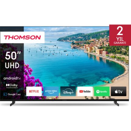 THOMSON 50UA5S13 50" 126 Ekran Uydu Alıcılı 4K Ultra HD Smart Android LED TV