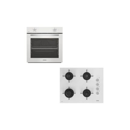 Altus Ala 310 HW Fırın - Ala 159 DHW Ocak 2'li Beyaz Ankastre Set