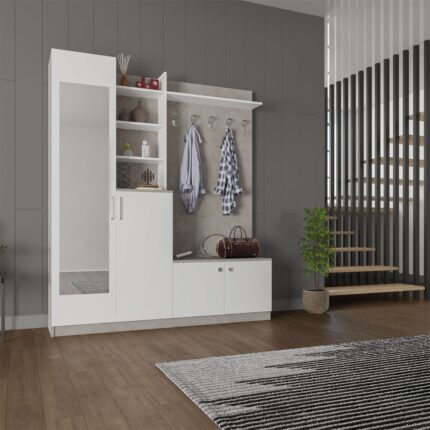 Asra Trend Vestiyer ve Portmanto V-03 180 cm