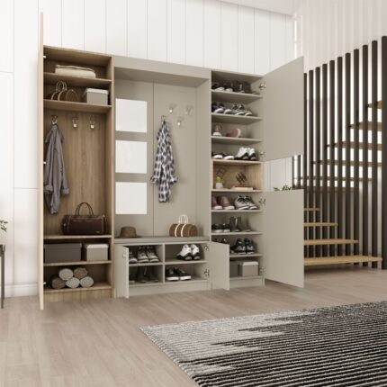 Asra Trend Vestiyer ve Portmanto V-04 210 cm - Görsel 2