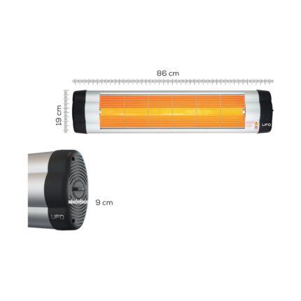 Ufo Star 2400 W Duvar Tipi Isıtıcı - Termostatlı - Görsel 5