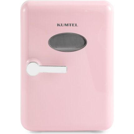 Kumtel Pembe Mini İçecek ve Kozmetik Buzdolabı