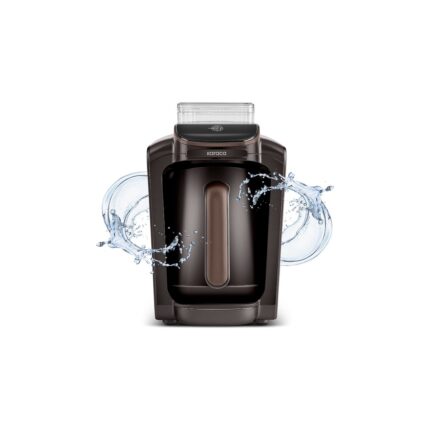 Karaca Hatır Otomatik Su Alma Hazneli Türk Kahve Makinesi Walnut Brown