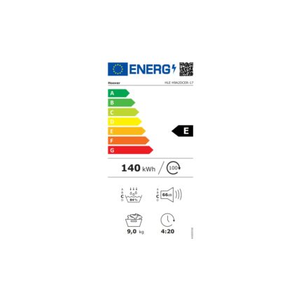 Hoover HLE H9A2DCER-17 9 kg Wi-Fi  Bağlantılı Isı Pompalı Kurutma Makinesi - Görsel 4