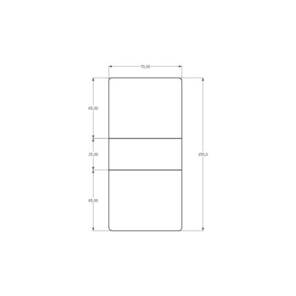 Asra Trend MDF Katlanır Mutfak Yemek Çalışma Masası, Beyaz-Safir Meşe, 155×75×70 cm, KM-13 - Görsel 4