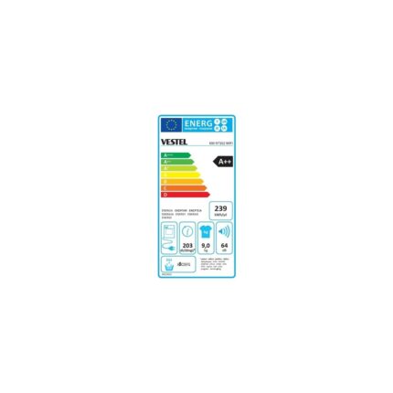 Vestel KM 97302 WIFI 9 Kg Kurutma Makinesi - Görsel 2