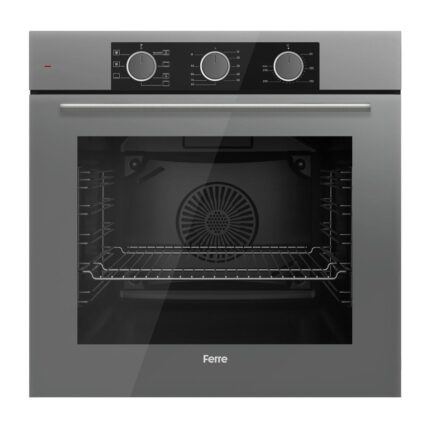 Ferre Flameart Sc Serisi Gri Set (SC408-WFA + QXE62CPR +D082 ) - 65 Cm'lik Kare Döküm Izgara-Wok - Görsel 4