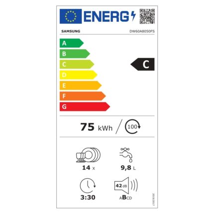Samsung DW60A8050FS 8 Programlı Bulaşık Makinesi - Görsel 5