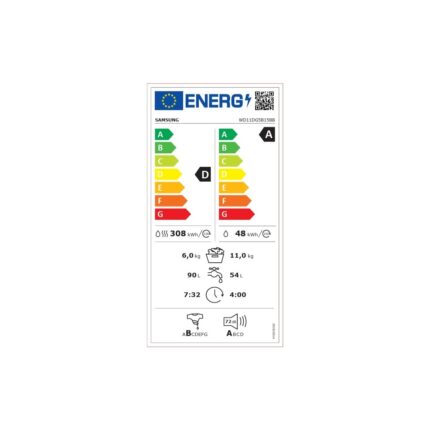 Samsung WD11DG5B15BBAH Kurutmalı Çamaşır Makinesi - Görsel 3