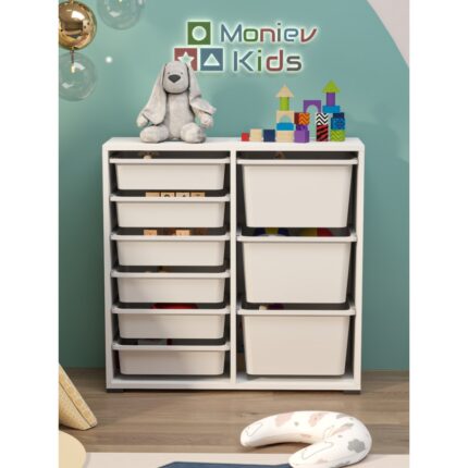 Moniev Beyza 9 Sepetli Çok Amaçlı Dolap Oyuncak Dolabı - Görsel 2