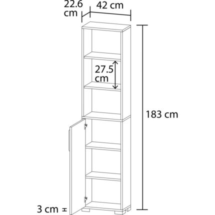 Mobilique Lizbon No.5 Mutfak Dolabı - Görsel 3