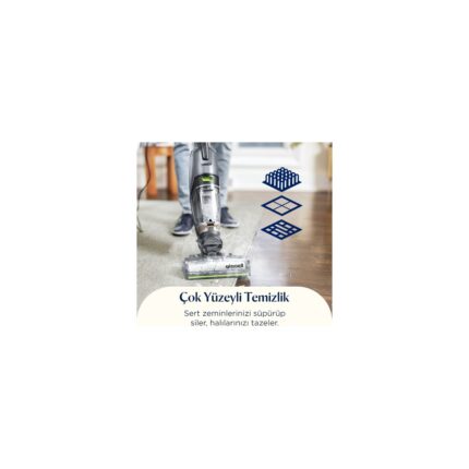 Bissell Crosswave Hydrosteam Pet Select Buharlı Dikey Süpürme ve Silme Makinesi - Görsel 4