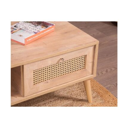 Vow Home Living Calvin Hazeran Tv Ünitesi + Orta Sehpa 2'li Set - Görsel 5