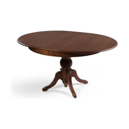 Gazzini Furniture Lindon Baba Ayak Yuvarlak Açılır Masa 110X110 - Görsel 5