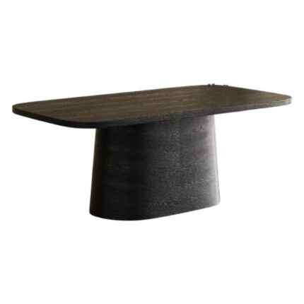 Gazzini Furniture Barocco Italyan Still Oval Ahşap Yemek Masası 100X180 - Görsel 3